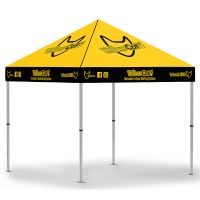 Yellow Cat BMX Popup Style Canopy